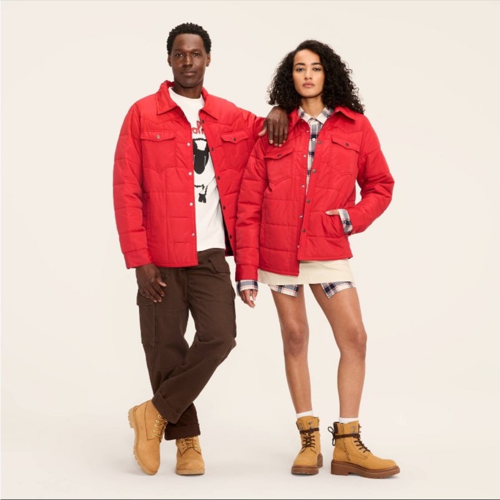 New with tags adult quilted jacket, Woolrich X target